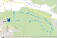 Übersichtsplan Laufstrecke 5 Kilometer